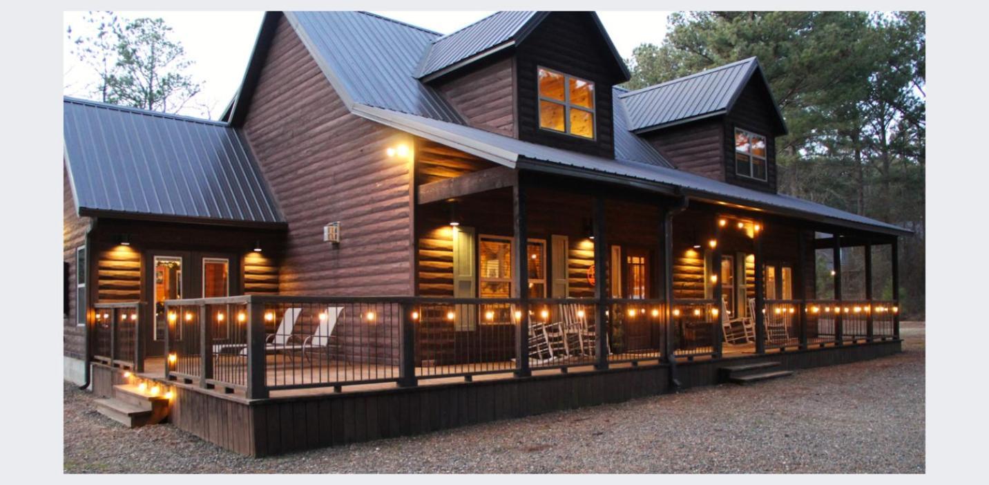4Br/3Bth Family Cabin With A Hot Tub, Sleeps 14 Броукън Боу Екстериор снимка