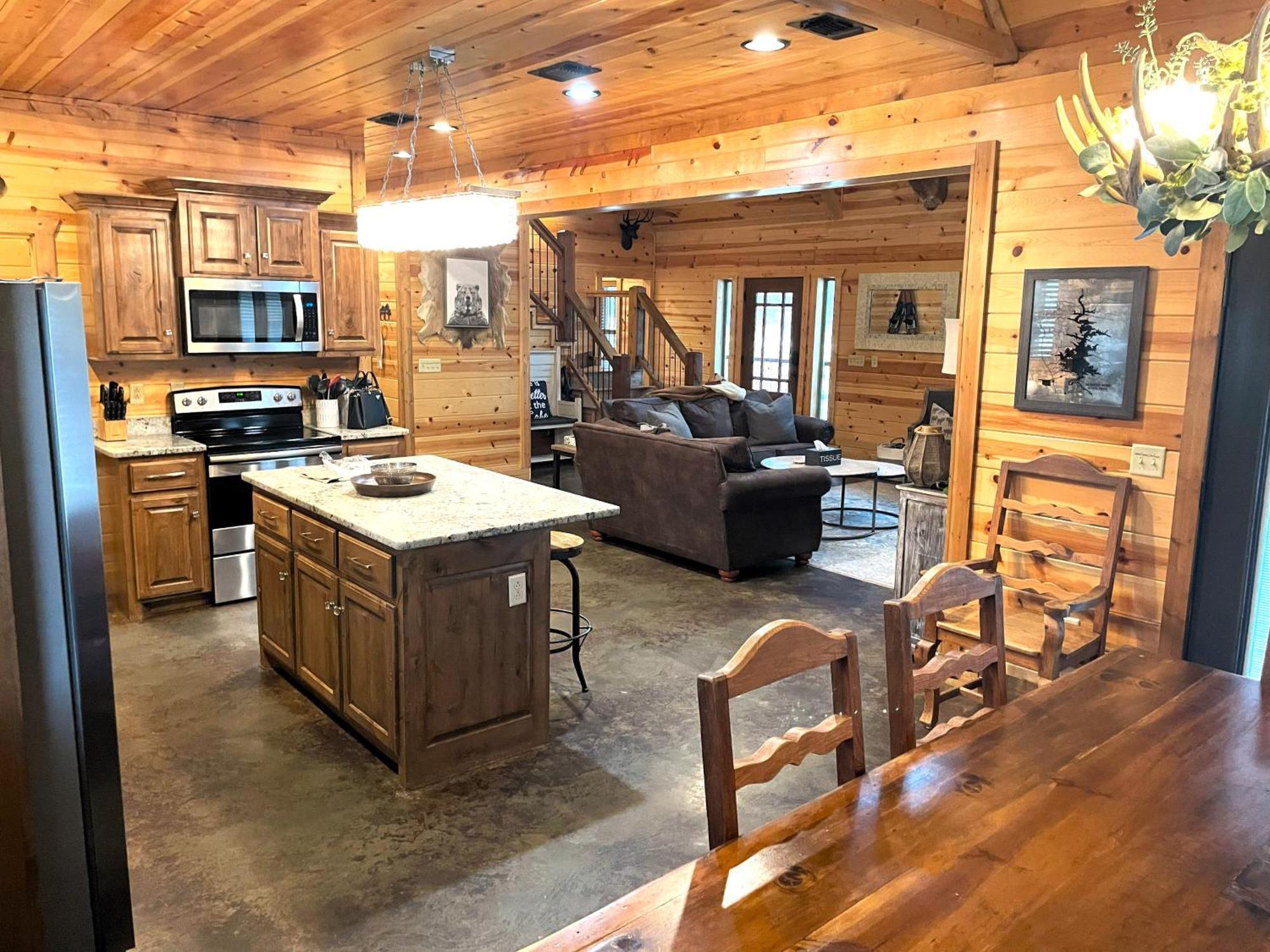 4Br/3Bth Family Cabin With A Hot Tub, Sleeps 14 Броукън Боу Екстериор снимка